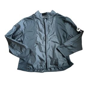 Nike Women's Black Bomber Jacket Size XL